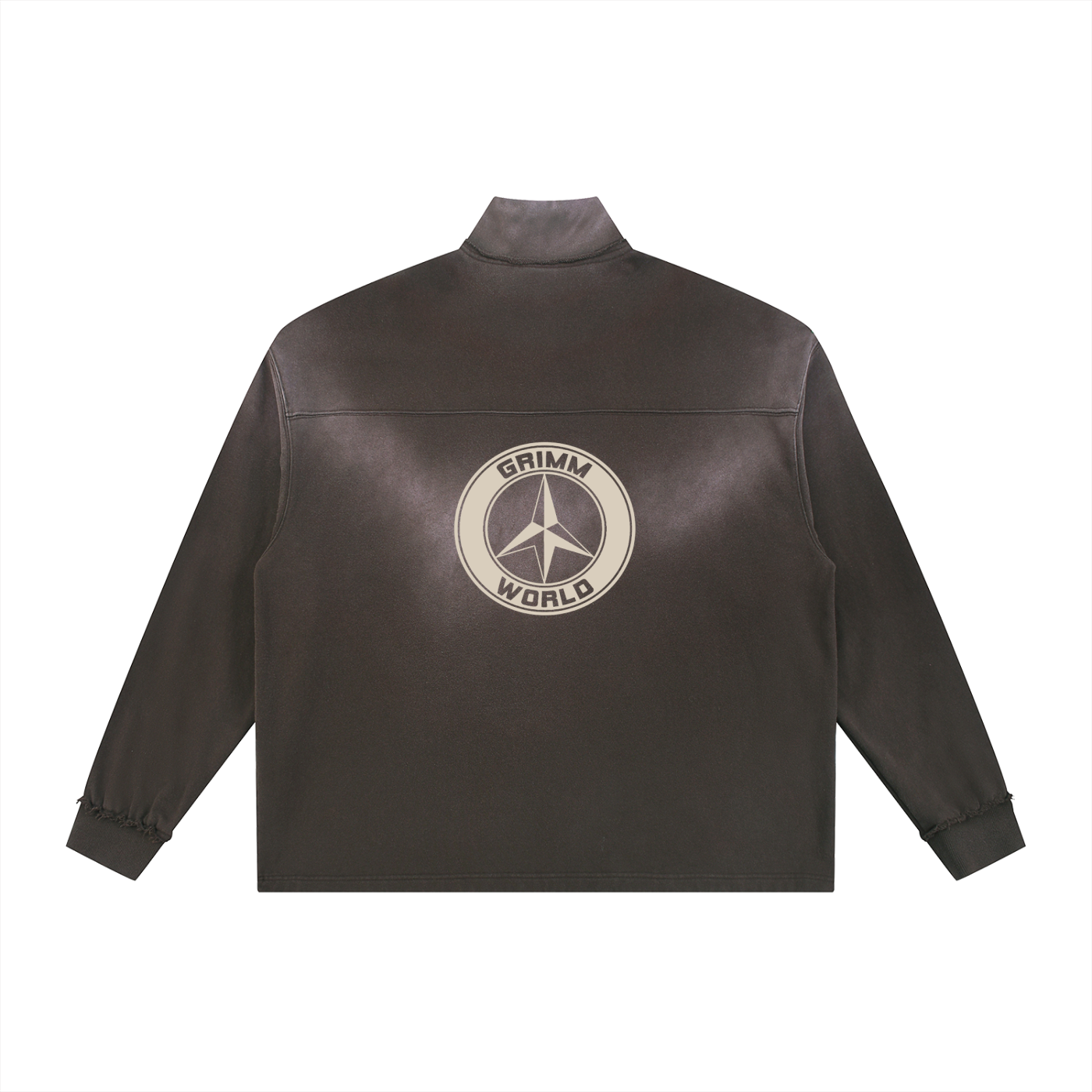 Grimm World Sunfaded Quarter-Zip Sweatshirt