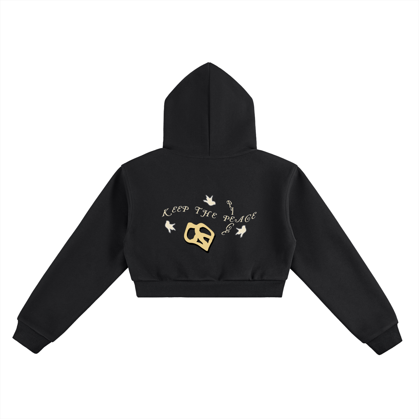 Grimm World Women’s Cropped Hoodie
