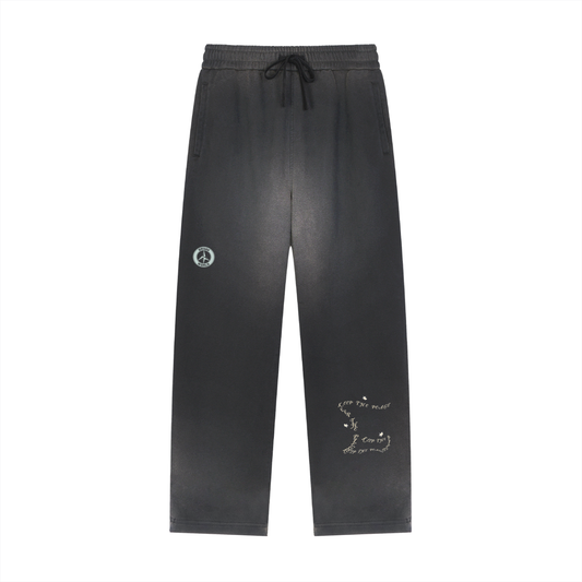 Grimm World Sunfaded Cotton Sweatpants