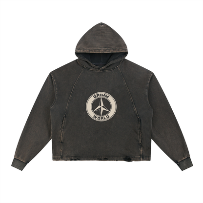 Grimm World Vintage Wash Logo Hoodie