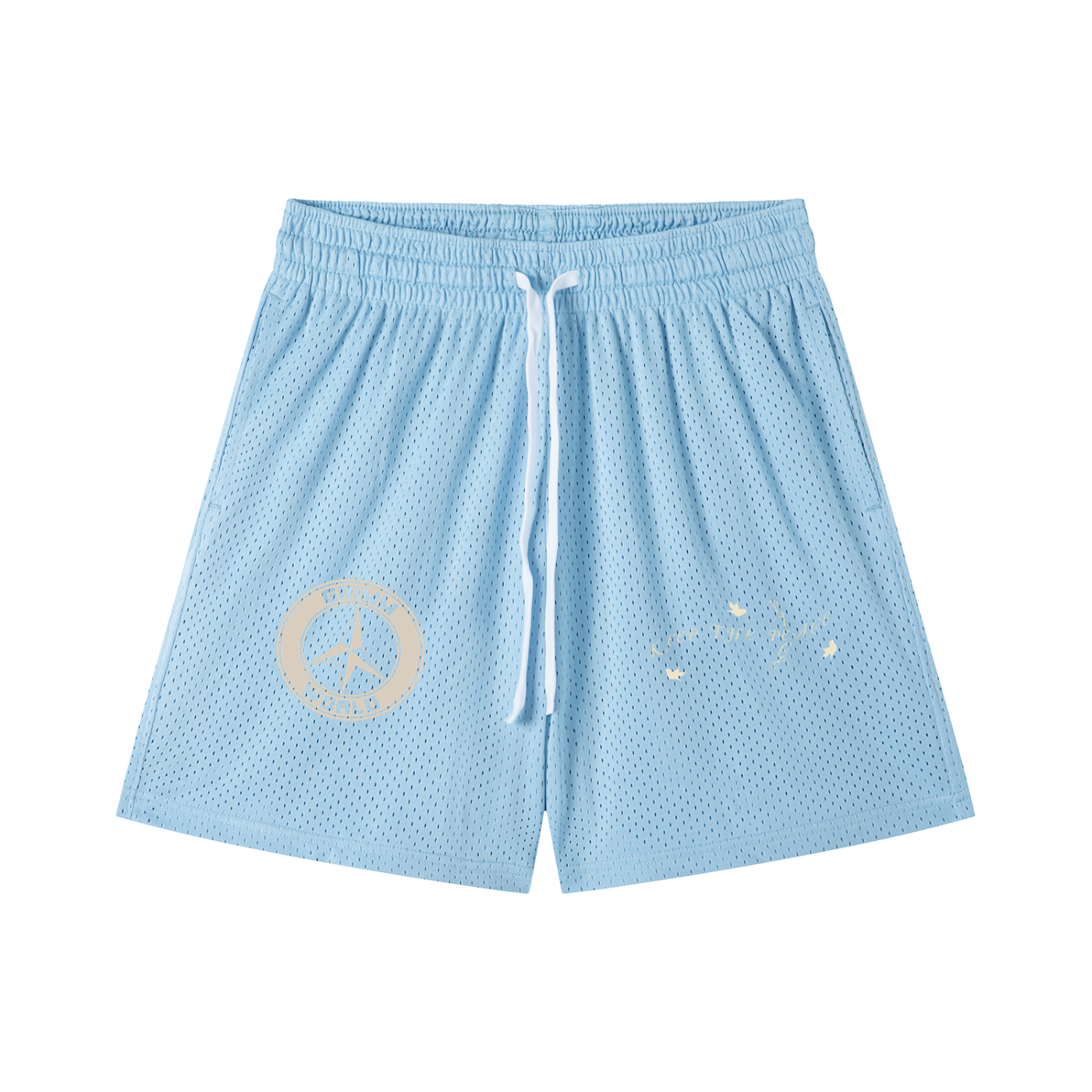 Grimm World Mesh Drawstring Shorts