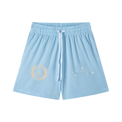 Grimm World Mesh Drawstring Shorts