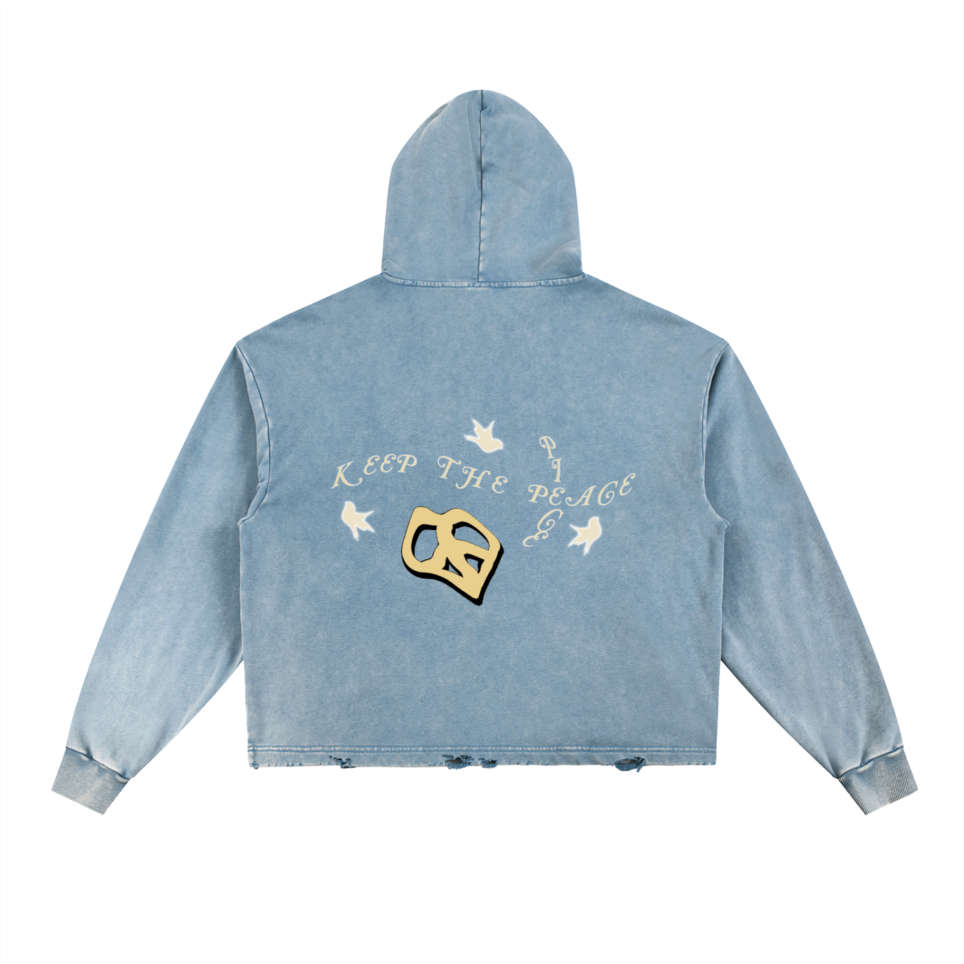 Grimm World Vintage Wash Logo Hoodie