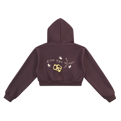 Grimm World Women’s Cropped Hoodie