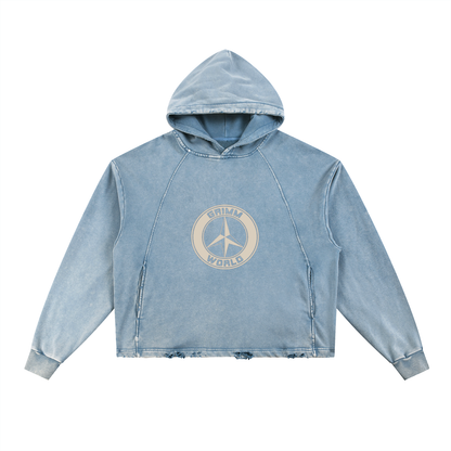 Grimm World Vintage Wash Logo Hoodie