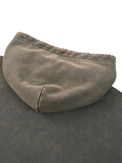 Grimm World Vintage Wash Logo Hoodie