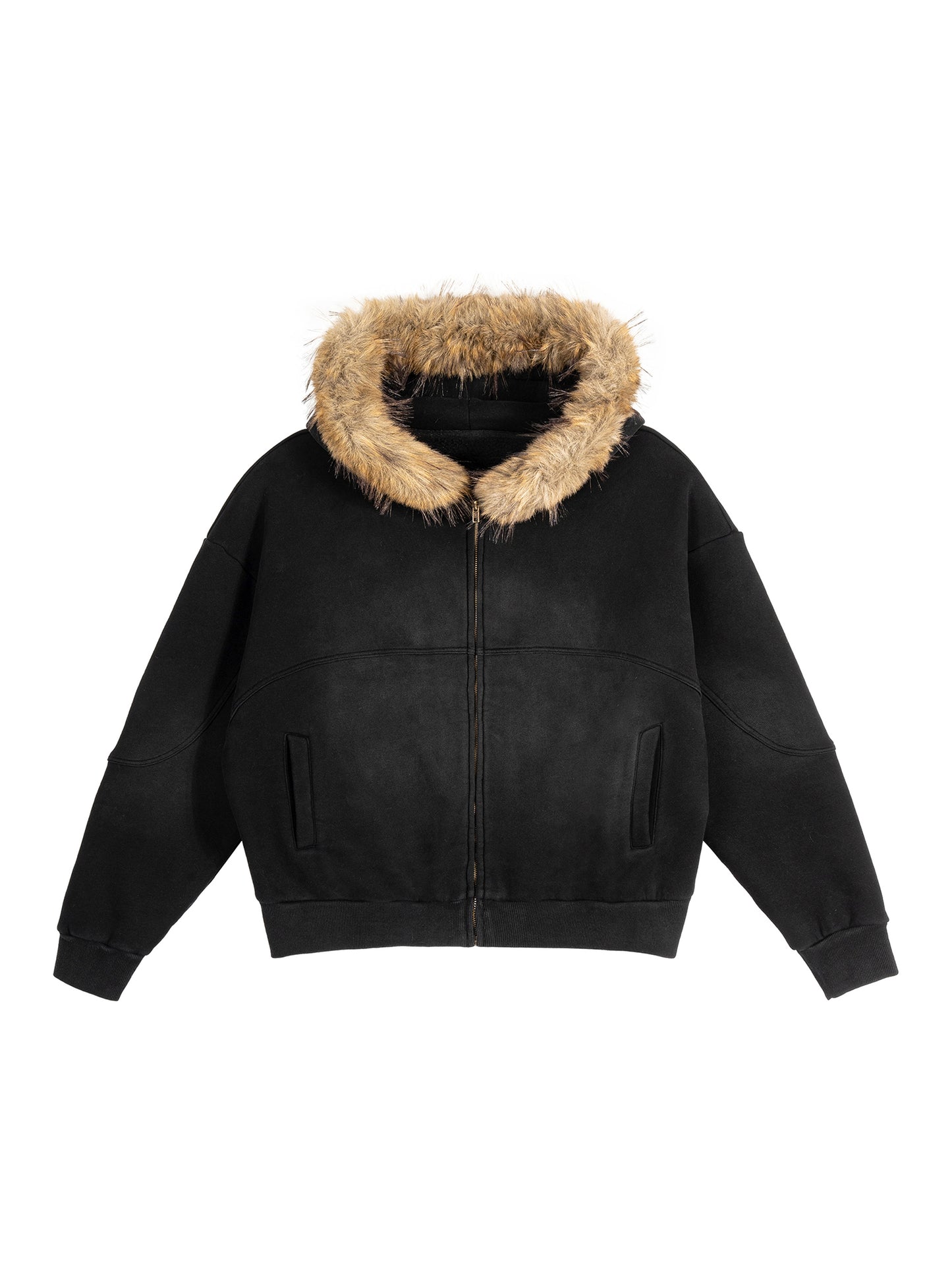 Grimm World Detachable Fur Hoodie